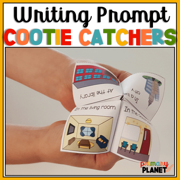 Writing Prompt Cootie Catchers Anytime