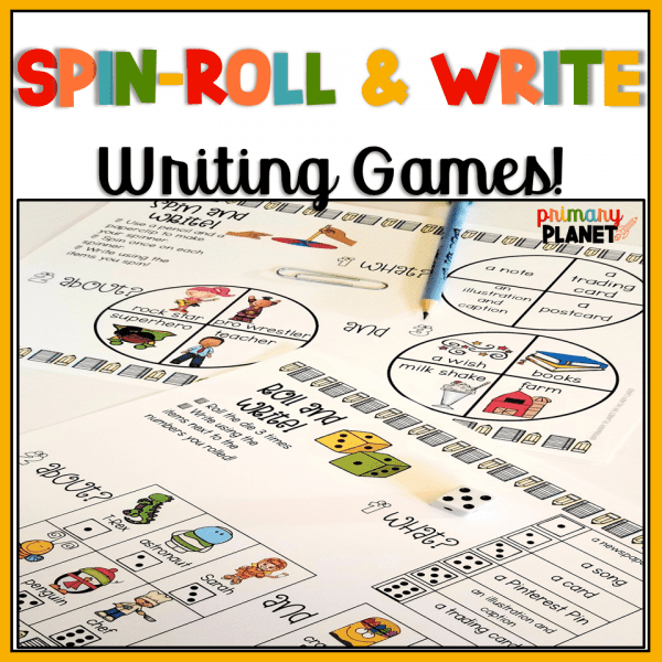 Spin, Roll, and Write, Writing Games Anytime