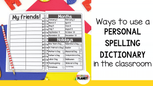 Ways to use spelling dictionary book