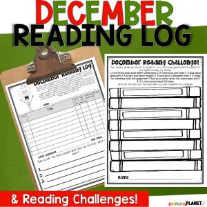 December Reading Homework - Reading Comprehension Worksheets - Fun Reading Challenges for Kids Cover Image