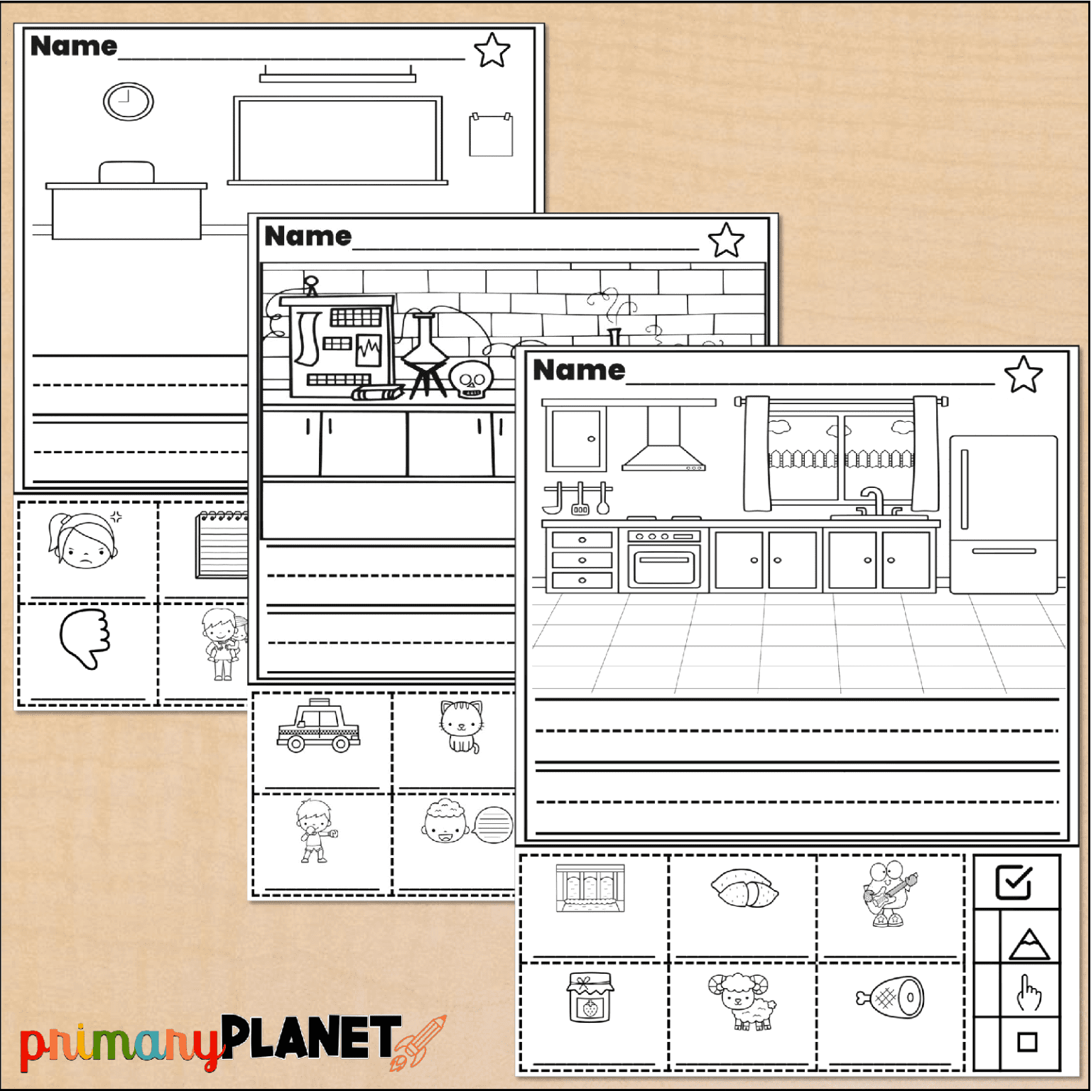 Decodable Readers Phonics Worksheets Short A CVC Word Families   Cover And Thumbnails Phonics Comics Short A4 1536x1536 