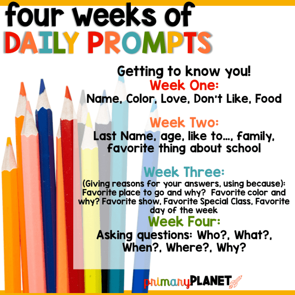 Four Weeks of Daily Prompts- Sentence a Day.
