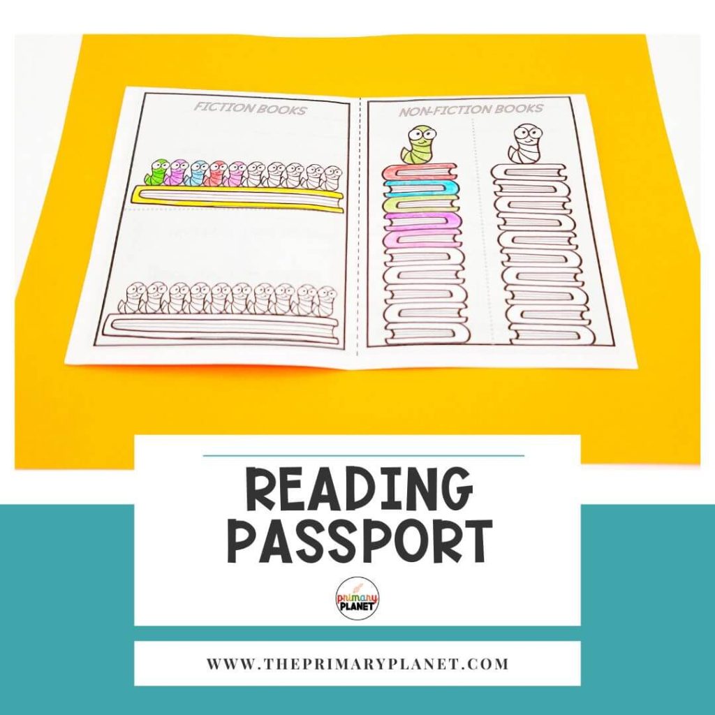 Image of reading passport. Text: Reading Passport
