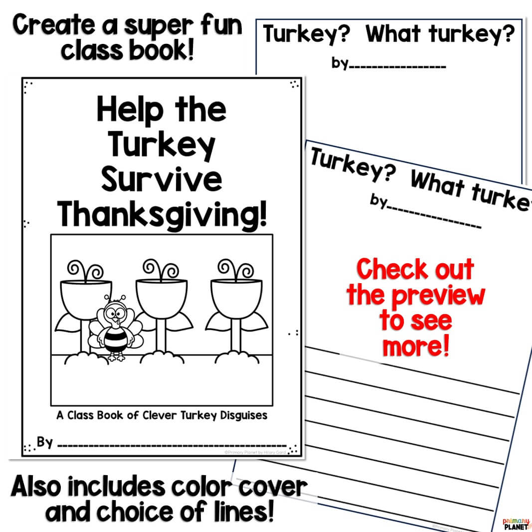 thanksgiving descriptive writing activity - descriptive sentences