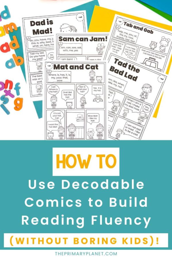 How to Use Decodable Comics to Build Reading Fluency (Without Boring ...
