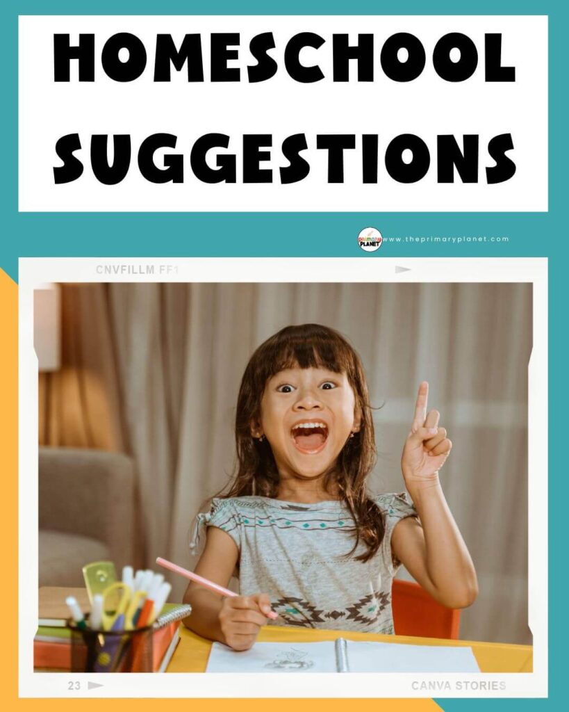 Image of child learning at home. Text: Homeschool Suggestions. Teaching Vocabulary with Homophones and Homonyms.